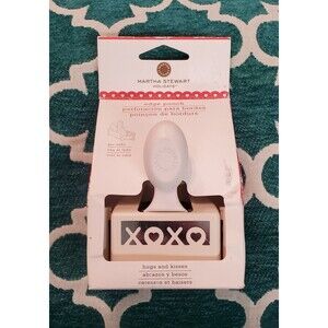 Martha Stewart VALENTINES DAY Paper Punch XOXO Scrapbook Edge Crafts Ek Success
